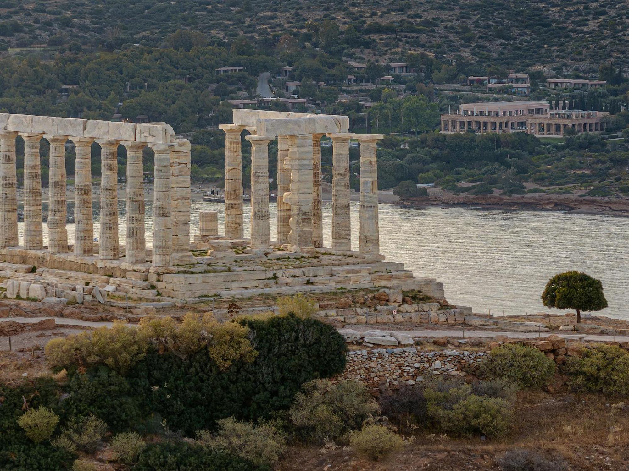 Cape Sounio, A Grecotel Resort To Live Sunion Exteriör bild