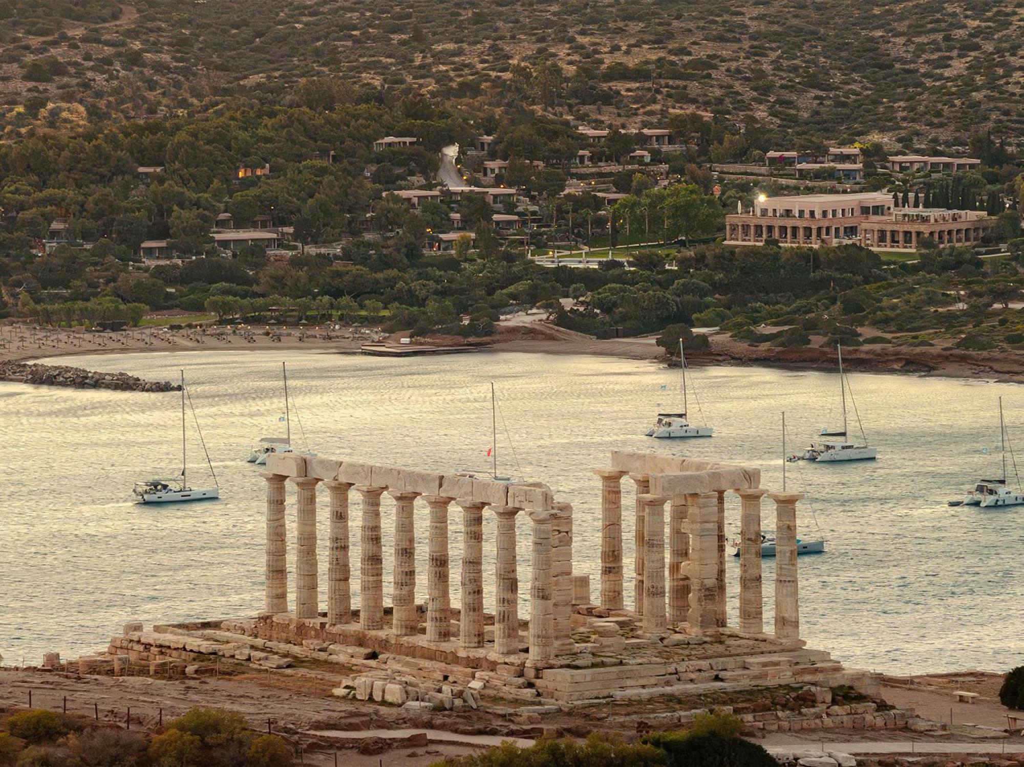 Cape Sounio, A Grecotel Resort To Live Sunion Exteriör bild